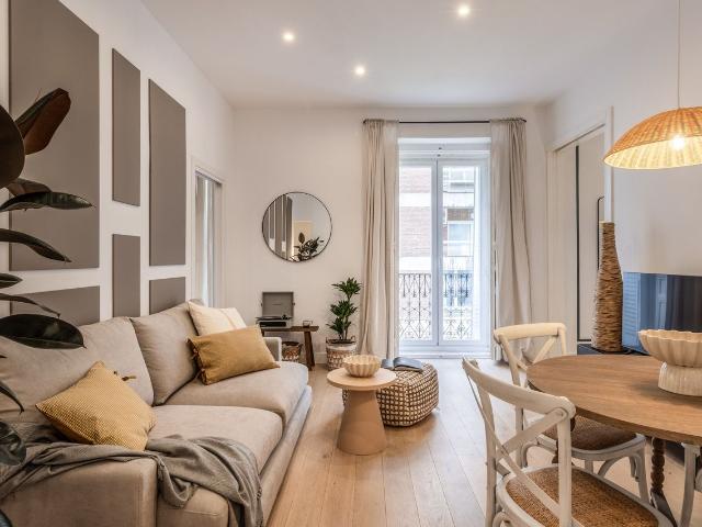 Stylish 2 Bedroom Beach Themed Apartment in Upscale Goya, Madrid Amsterdam Apartments for Rent