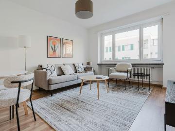 Stylish 2 Bedroom Furnished Apartment in Sankt Johann, Basel Amsterdam Apartments for Rent