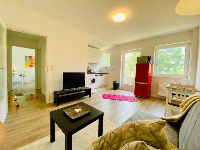Stylish 2 room apartment with balcony, Dusseldorf Amsterdam Apartments for Rent