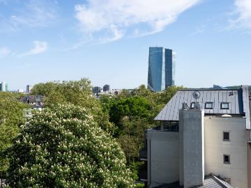 Stylish 3 Room Apartment in the Heart of the City with Skyline & ECB Views