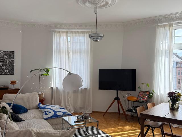 Stylish 3 room period apartment in Nordend, fully furnished, Jan 1 – Apr 30, 2027