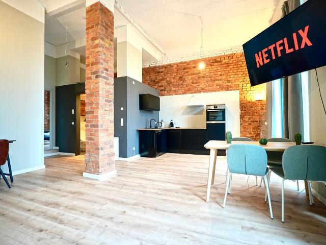 Stylishes Loft in saniertem Industriedenkmal – zentrumsnah mit exzellenter Anbindung, Leipzig Amsterdam Apartments for Rent