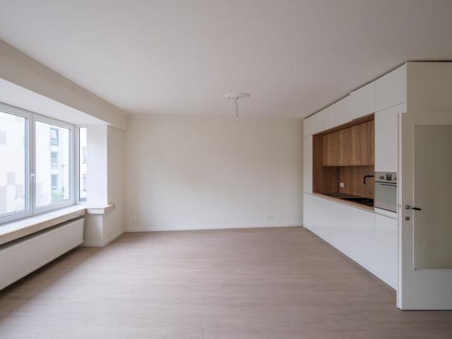 Stylishly renovated, bright two bedroom apartment
