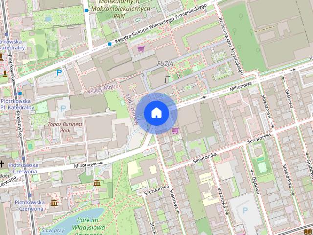 Stylowy apartament 2pok, Milionowa 6a FUZJA