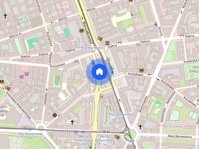 Stylowy apartament przy Placu Konstytucji