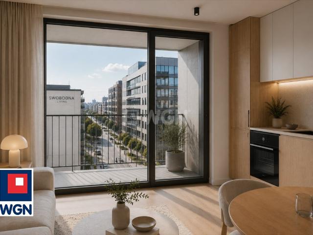 Stylowy 2 pokojowy apartament z loggią w centrum Wrocławia