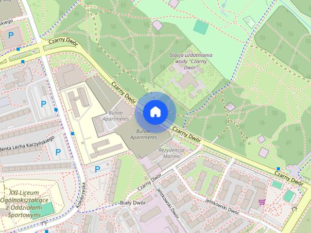 Stylowe mieszkanie z balkonem w Gdańsku Bulvar Apartments