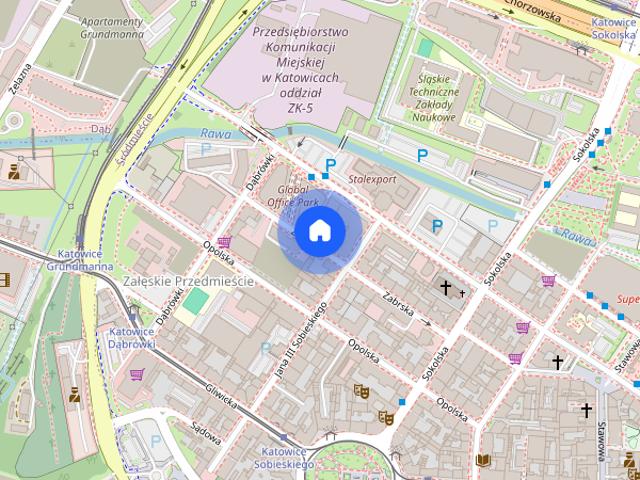 Stylowe studio w centrum Katowic! Global Apartment