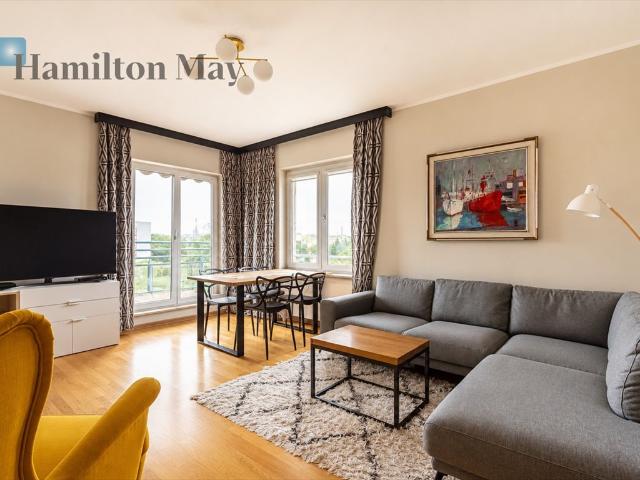 Stylowe 81m2 z balkonem, 2 sypialnie, patio, parking