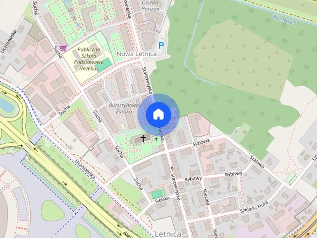 Stylowe 2 pokoje z balkonem i parkingiem Letnica