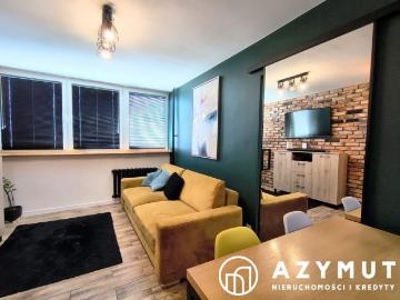 Stylowe 2 pokojowe mieszkanie z loftowym designem w centrum Lubina