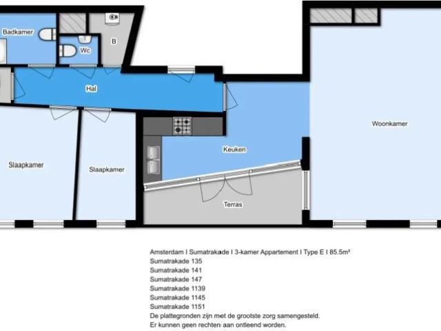 Sumatrakade 135, Amsterdam Appartement