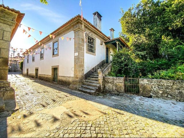 Sumptuosa e ancestral moradia para habitação particular ou turismo de habitação, com onze quartos, no centro de Oliveira do Conde, Carregal do Sal