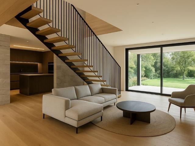 Sumptuous architect's villa 8 rooms Garden with trees