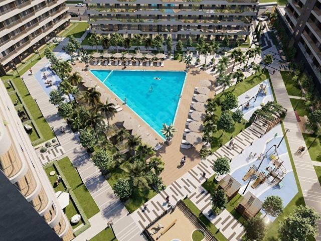 SUN CITY 2 KARMA YAŞAM PROJESİNDE BİLİM ÜNİ KARŞISINDA 1+1 DAİRE