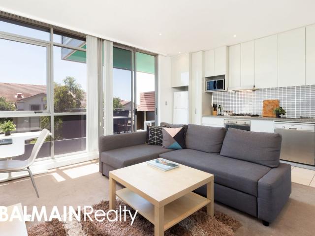Sun Filled North Facing Oversized Studio Apartment with Secure Parking & Large Storage Cage