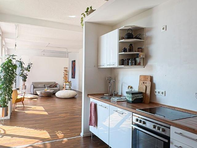 Sun filled industrial loft in Rixdorf/Neukölln with Piano on request, Berlin Amsterdam Apartments for Rent