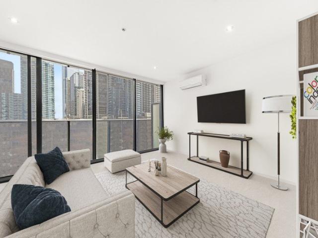Sun Filled Living with Stunning City Views