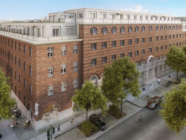 Sun flooded, fully renovated apartment with large rooms located in the Alte Post, Berlin Amsterdam Apartments for Rent