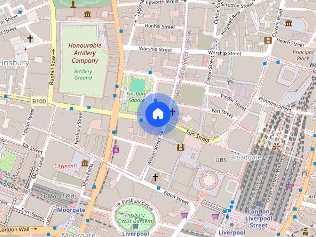 Sun Street, Liverpool Street, London, EC2A