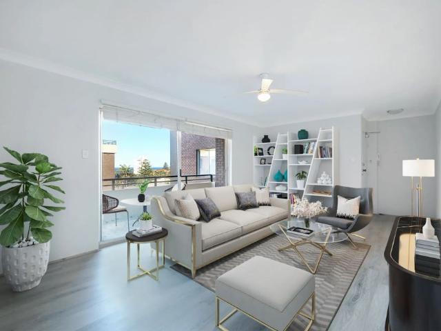 Sunlit Coastal Apartment with Ocean Glimpses & Resort Style Amenities