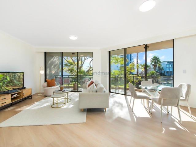 Sunlit North East Facing Apartment with Leafy Outlook & Water Glimpses