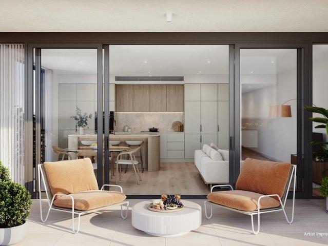 Sunlit North facing Living with Refined Simplicity