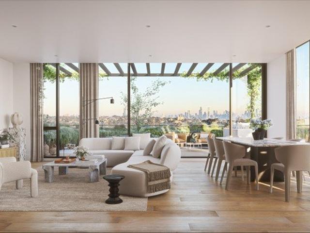 Sunlit North Facing Three Bedroom Residence with Rooftop Outlooks, Butler's Pantry & Expansive Terrace
