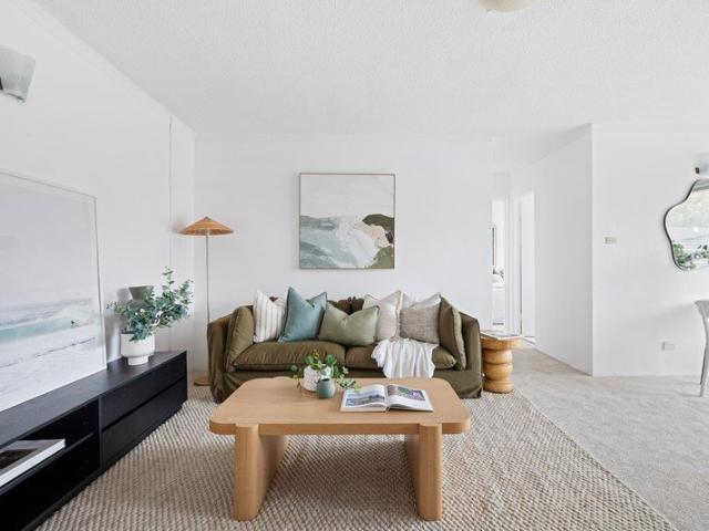 Sunlit two bedroom apartment with dual balconies
