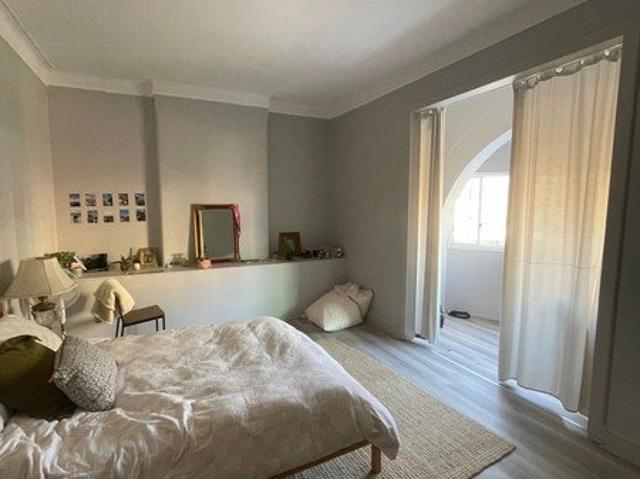 Sunlit unit next to beach