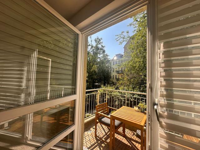 Sunny 2 room apartment in a green oasis near Schönhauser Allee completely newly furnished, Berlin Amsterdam Apartments for Rent