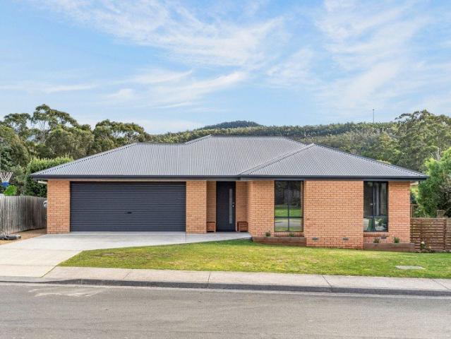 Sunny family living with peaceful rural views
