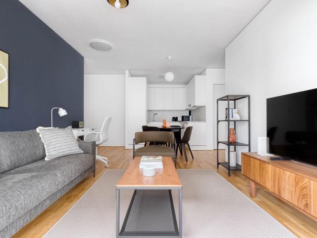 Sunny Leopoldstadt 2BR w/ Gym & Balcony, near U2