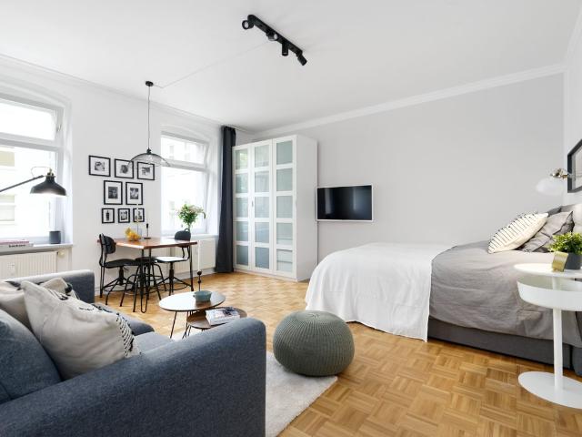 Sunny new studio at Weinbergspark Mitte, Berlin Amsterdam Apartments for Rent