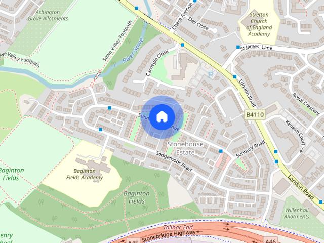 Sunnybank Avenue, Stonehouse Estate, Coventry, CV3