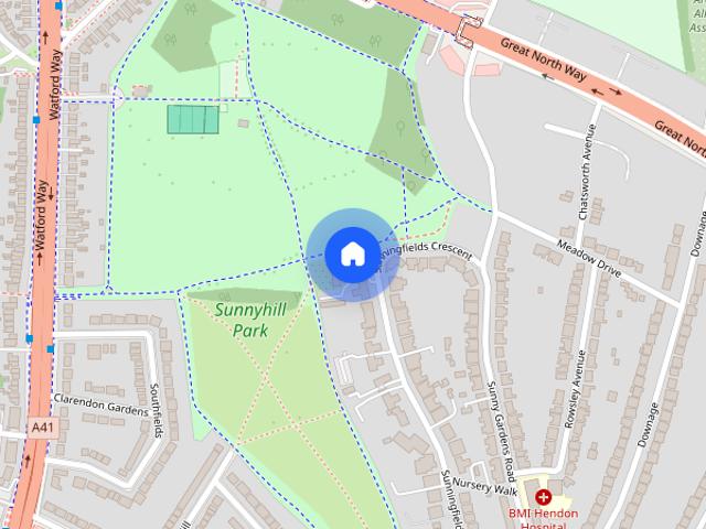 Sunnyhill Court, Sunningfields Crescent, Hendon, London, NW4