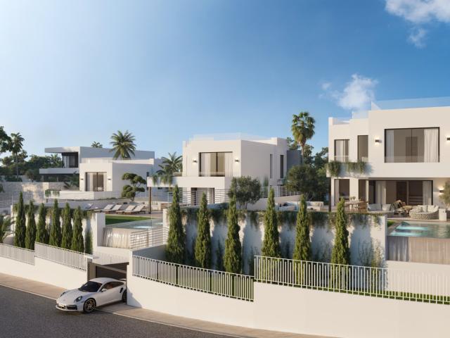 Sunset Palm Villa es una villa contemporánea terminada y sin. 667m² Mijas Costa