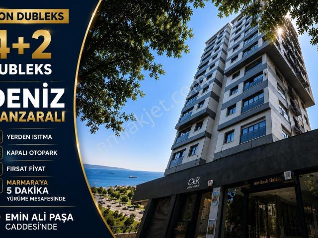 Suadiye Emin Ali Paşa'da Tek Satılık Dubleks Adalar Manzaralı