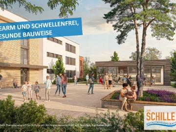 Suburban, naturnah leben: 2 Zi. Whg in Bennigsen – Private Wohngenossenschaft – mit WBS ZS