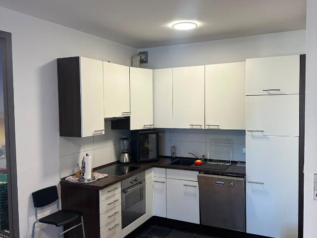 Sublet: Bright, partially furnished 1 bedroom apartment with balcony in Stuttgart South from 01.09.2026 to 28.02.2027 Stuttgart Amsterdam Apartments for Rent
