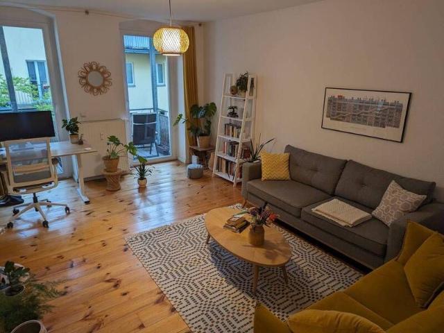 Sublet Nov Jan, bright 2.5 rooms with balcony, Mitte / Prenzlauer Berg, 1700€