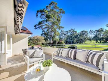 Sublime easy care sanctuary overlooking the golf course