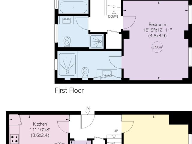 Substantial four bedroom duplex in Swan Court