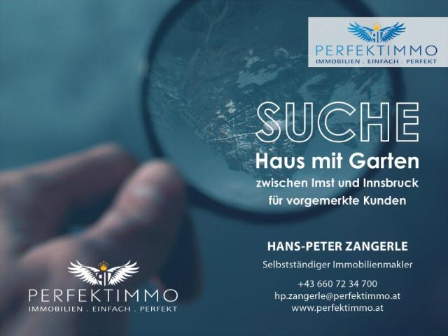 Suche Haus mit Garten für vorgemerkte Kunden