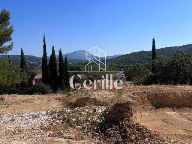 SUD d'AIX Terrain vue Ste Victoire 110m² Aix en Provence