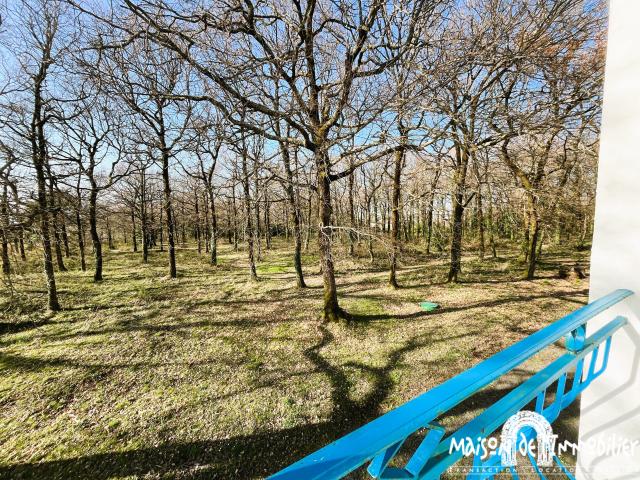 A vendre ENTRE ROYAN ET MORTAGNE CHARENTE MARITIME VUE ESTUAIRE MAISON 5 PIECES DOUBLE GARAGES GRAND TERRAIN BOISE