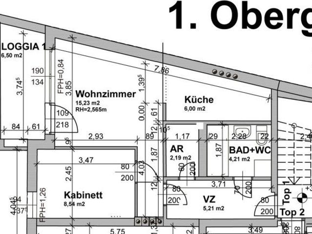 Südseitige Loggia Wohnung in Mödling