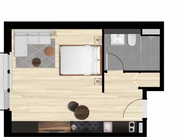 Super cosy studio in the heart of Rummelsburger