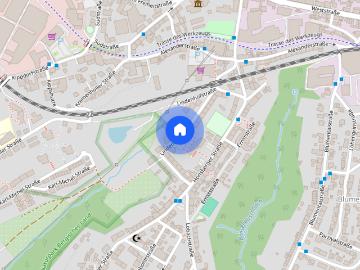 Honsberg, Remscheid - Balkon, Ausgestattete Küche