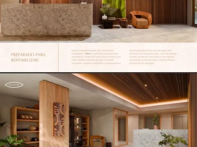 Super Lançamento na praia do Francês, apartamentos tipo stúdio com varanda